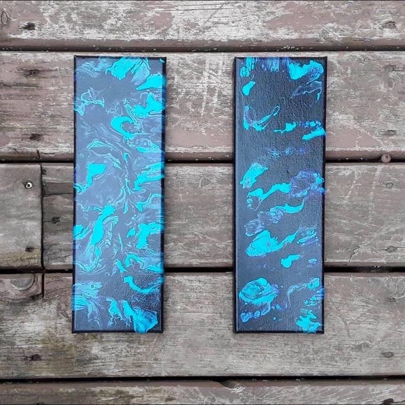 Original Acrylic Abstract Decor Art - Picture 1 of 1